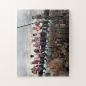 Puzzle Déjeuner Au-Dessus D'Un Gratte Skyscraper C1932 Co (Vertical)