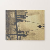 Puzzle Déjeuner Au-Dessus D'Un Scraper Ciel Partie Deux F (Horizontal)