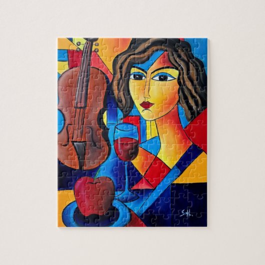 Puzzle Déjeuner avec des Couleurs (Vertical)