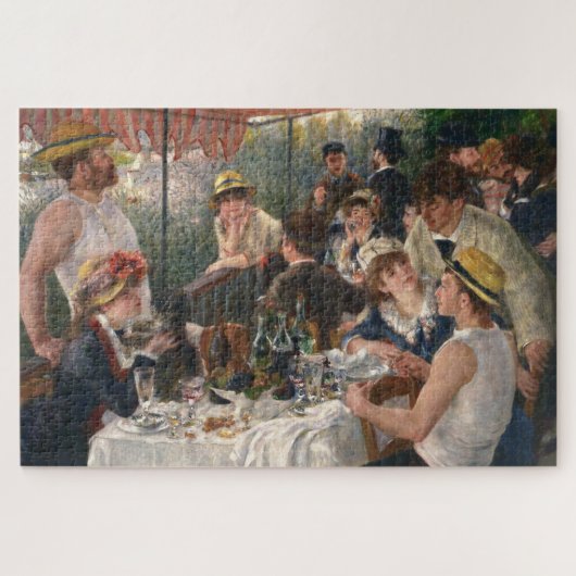 Puzzle Déjeuner de la fête nautique - Auguste Renoir (Horizontal)