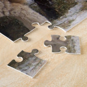 Puzzle Déjeuner d'hiver pour mouton (Côté)