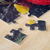 Puzzle Déjeuner salade et fruits - 16x20 - 520 pcs. (Côté)