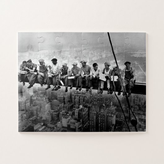 Puzzle Déjeuner Sur Un Gratte-Ciel C1932 New York (Horizontal)