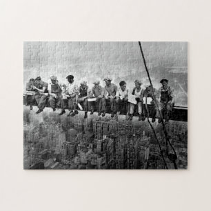 Puzzle Déjeuner Sur Un Gratte-Ciel C1932 New York