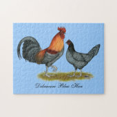 Puzzle Delaware Blue Hen (Horizontal)