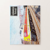 Puzzle Delaware Lackawanna et Western Locomotive 808 (Vertical)