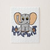 Puzzle d'éléphant de Metalphant - image simple (Vertical)