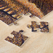 Puzzle d'éléphants africains de mère et de bébé (Côté)