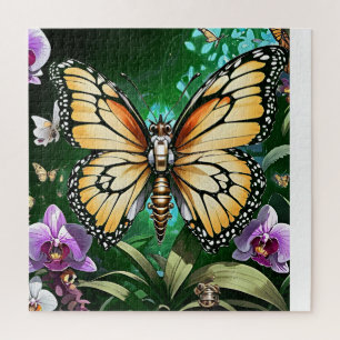 Puzzle Délice du jardin de papillons