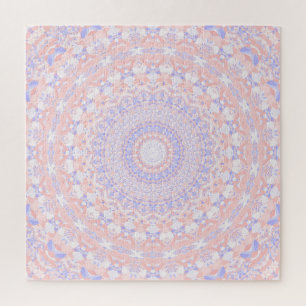 Puzzle Délicieuse Mandala Abstraite Pastel