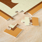 Puzzle Délicieux Kugel Juive Oeuf Noodle Casserole (Côté)