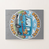 Puzzle Deliver Joy! Be A Hero! - Cheerful Cartoon Mail (Horizontal)