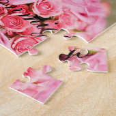 Puzzle demandé de main romantique (Côté)