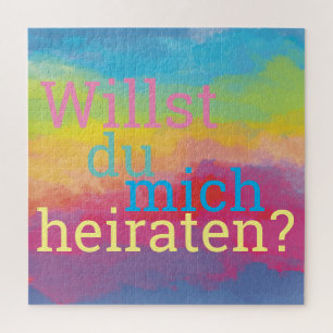 Puzzle Demande en mariage