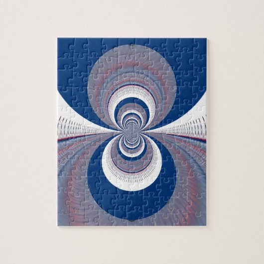 Puzzle Demi bleu (Vertical)