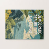 Puzzle Democratic Republic of the Congo Illustration (Horizontal)