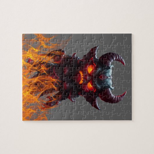 Puzzle Demon Figure (Horizontal)