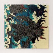 Puzzle Démons Imaginaires - Style de coupe japonaise 1 (Horizontal)