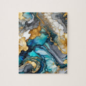 Puzzle d'encre d'alcool (Vertical)