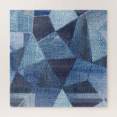 Puzzle Denim Urban : Patchwork à rayures détendues. (Horizontal)