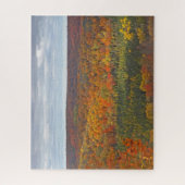 PUZZLE DENSE FORÊT D'ARBRES AUX COULEURS CHUTES (Vertical)