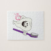 Puzzle Dent avec la brosse (Horizontal)