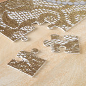 Puzzle Dentelle d'or de la dame Art déco (Côté)