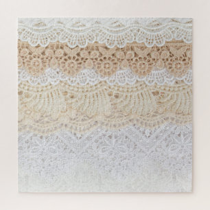 Puzzle Dentelle florale ornementale : Collection élégante