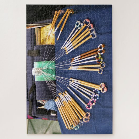 Puzzle Dentelles à bobines (Vertical)