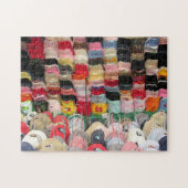 puzzle denteux contagieux d'oeil de casquettes et (Horizontal)