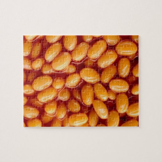 Puzzle denteux cuit au four d'haricots (Horizontal)