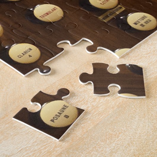 Puzzle denteux d'arrêts d'organe (Côté)