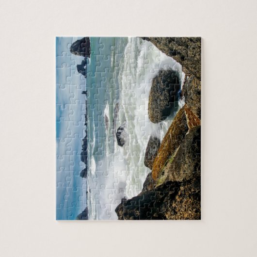 Puzzle denteux de côte de l'Orégon (Vertical)