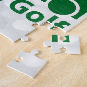 Puzzle denteux de golf (Côté)