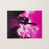 Puzzle denteux de guitare (Horizontal)