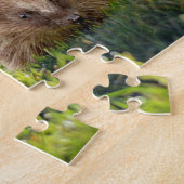 Puzzle denteux de hérisson de Pâques (Côté)