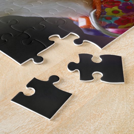 Puzzle denteux de lévrier (Côté)