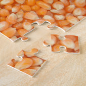 Puzzle denteux de maïs de maïs éclaté (Côté)