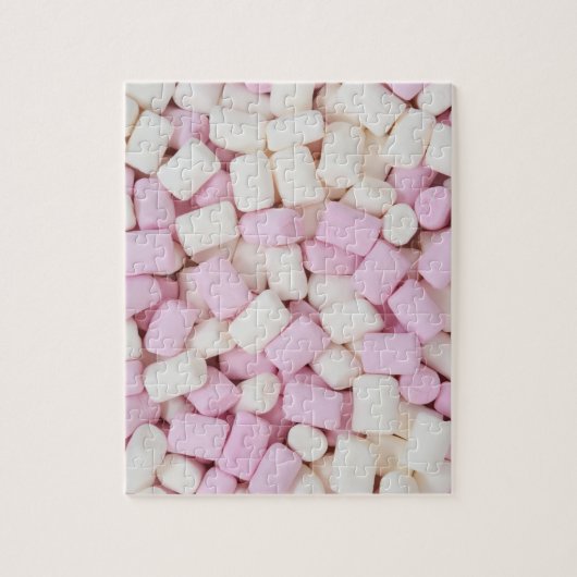 Puzzle denteux de mini guimauve (Vertical)