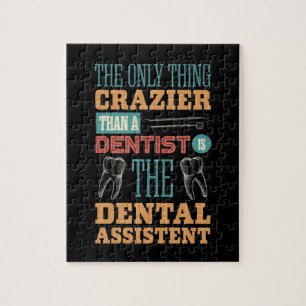 Puzzle dentiste-cadeau, hygiéniste dentaire adjoint