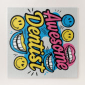 Puzzle Dentiste génial merci (Horizontal)