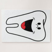 Puzzle Dents joyeux personnalisables pour votre cabinet d (Horizontal)