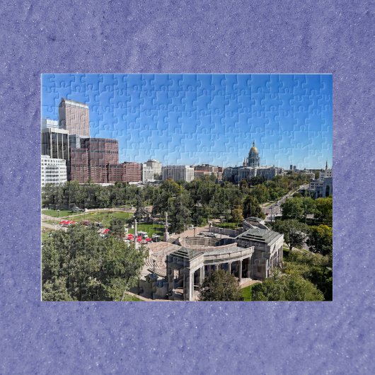 Puzzle Denver Colorado Downtown Landscape