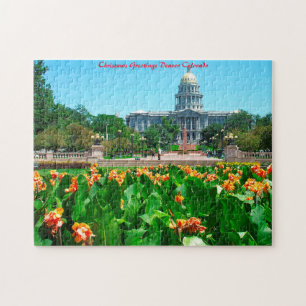 Puzzle Denver Colorado.Joyeux Noël