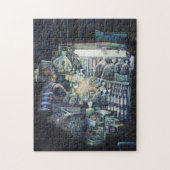 Puzzle Déplacé l'objectif. Singapour (Vertical)