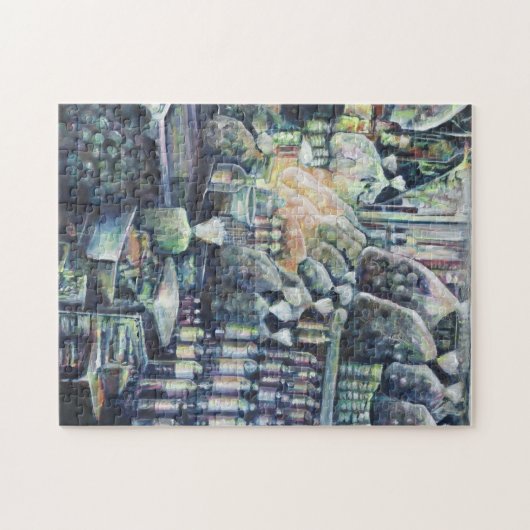 Puzzle Déplacé l'objectif, Singapour (Horizontal)