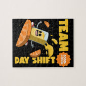 Puzzle Déplacement du jour de l'équipe (Horizontal)