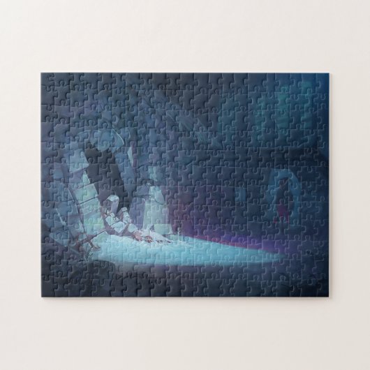 Puzzle déplaisant de Père Noël (Horizontal)