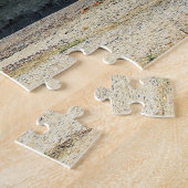 Puzzle Dépôt De Train Avec Vieux Barils (Côté)