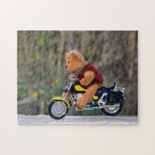 Puzzle Der Biker - Teddy -